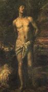  Titian Saint Sebastian Sweden oil painting artist